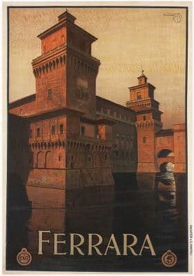 Ferrera, Vintage Italian poster