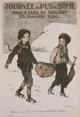 FRENCH WW1 POSTER - Journée du Puy de Döme.