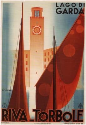 Lago Di Garda. Riva Torbole