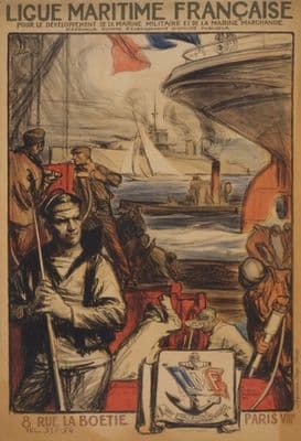 Ligue Maritime française pour le développement de la marine militaire et de la marine marchande reconnue comme établissement