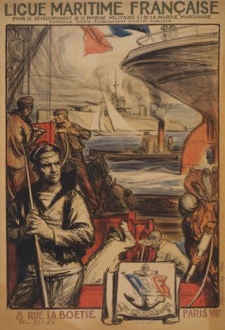 Ligue Maritime française pour le développement de la marine militaire et de la marine marchande reconnue comme établissement
