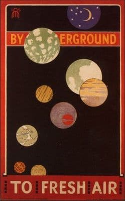 London Underground - Maxwell Armfield 1915