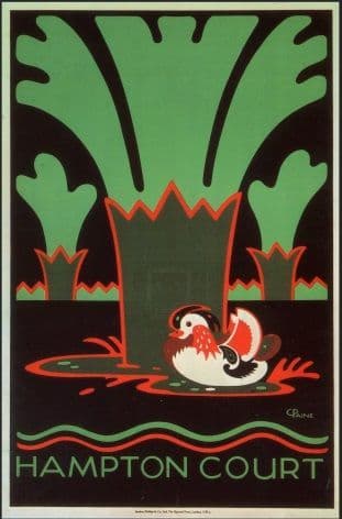London Underground poster - C Paine 1921