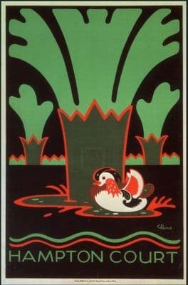 London Underground poster - C. Paine 1921