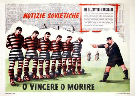 Notilie Sovietiche, O Vincere O Morire.  Italian football 1938 World  Cup