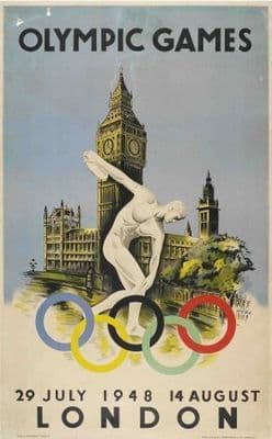 Olympic Games 1948, London poster