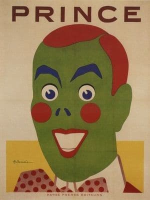 Prince vintage poster Adrien Barrère France 1912-1913
