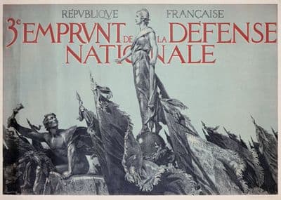 République Française. 3e Emprunt de la Défense Nationale