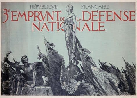 République Française. 3e Emprunt de la Défense Nationale