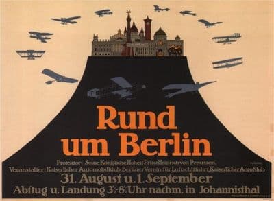 Rund um Berlin - Vintage poster 1912