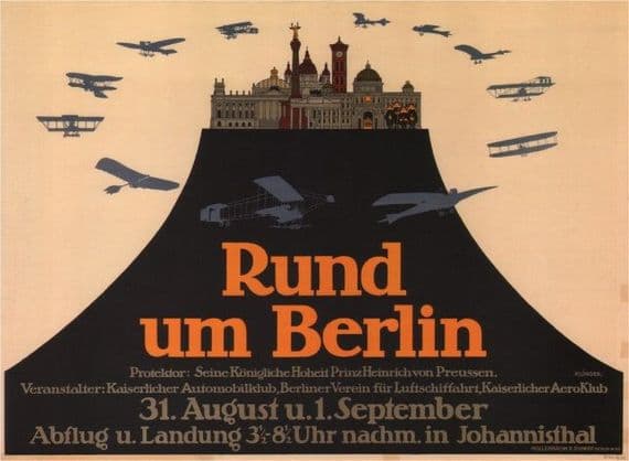 Rund um Berlin - Vintage poster 1912