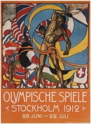Summer Olympics 1912- Stockholm, Sweden