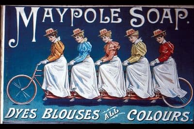 Vintage advertisment poster - Maypole soap