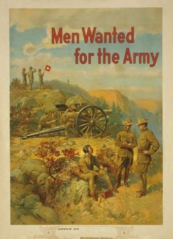 Vintage American Recruitment Poster 