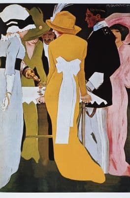 Vintage art deco poster