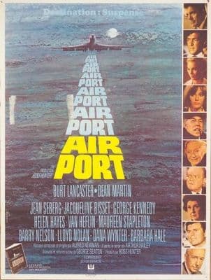 Vintage British movie poster - Airplane 1970