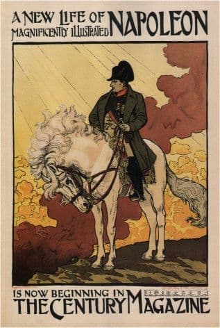 Vintage Century Magazine Cover, Life of Napoleon