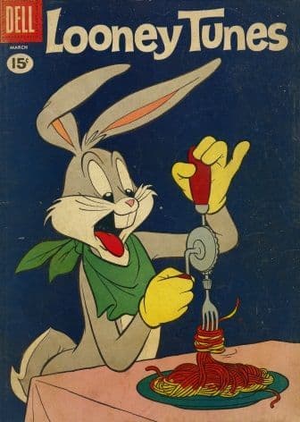 Vintage Children's magazine cover - Looney Tunes, March