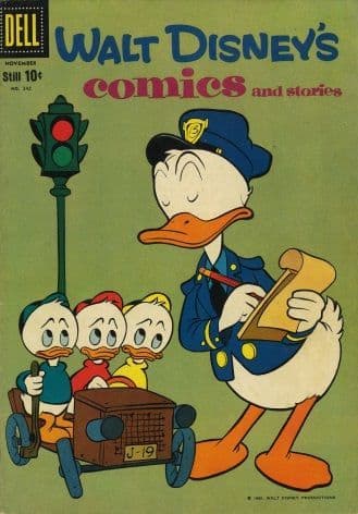 Vintage Children's magazine cover - Walt Disney Comics