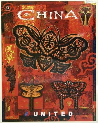 Vintage China Travel Poster