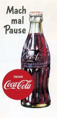 Vintage Coca Cola Advertising Poster
