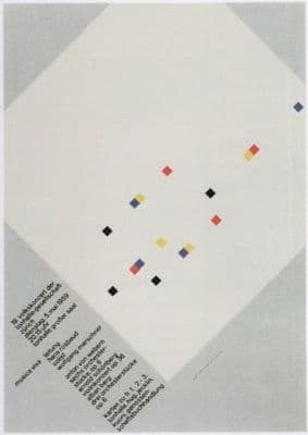 Vintage concert poster 1958