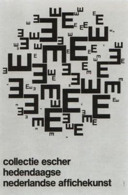 Vintage Dutch Exhibition poster - 1971