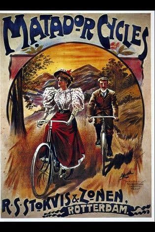 Vintage Dutch poster - Matador cycles