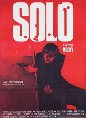 Vintage French movie poster - Solo 1969