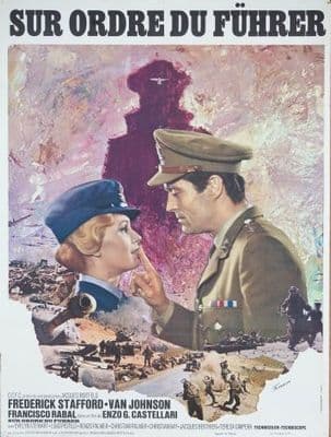 Vintage French movie poster - Sur Ordre du Fuhrer