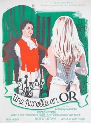 Vintage French movie poster - Une nacelle en or