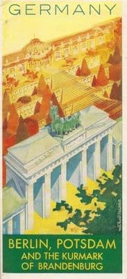 Vintage German poster - Berlin, Potsdam