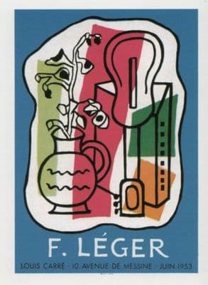 Vintage Joseph Lager poster painting