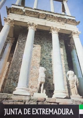 Vintage Junta De Extremadura Poster.