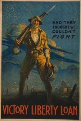 Vintage Liberty Loan Poster 