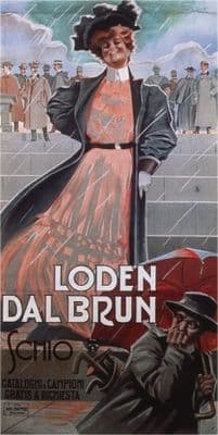 Vintage Loden Dal Brun Schio Advertising Poster