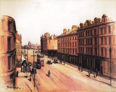 Vintage Northern Irish poster - John Smith Hardware, Belfast