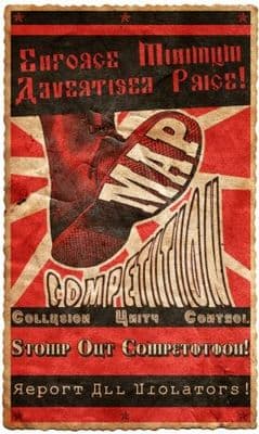 Vintage Russain poster - Collusion Unit Control