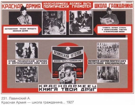 Vintage Russian poster - A History of the USSR in posters