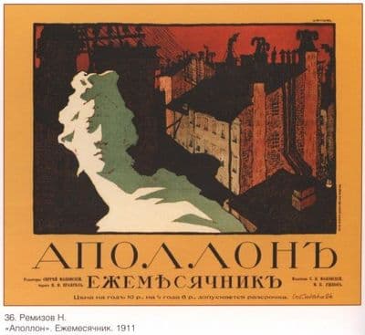 Vintage Russian poster produced in 1911