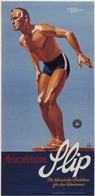 Vintage Slip Bathing Suit Advertisement