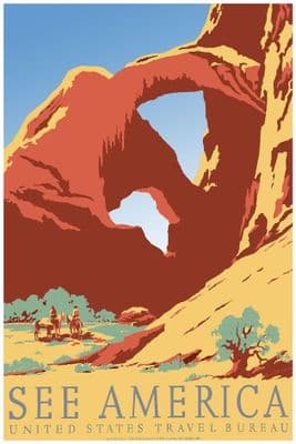 Vintage Travel Poster 