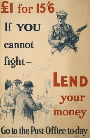 Vintage War Poster 