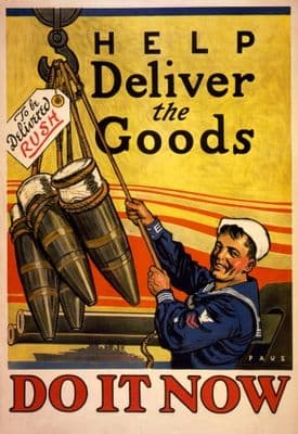 Vintage War Poster Help deliver the goods. Do it now