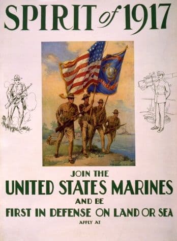 Vintage War Poster 