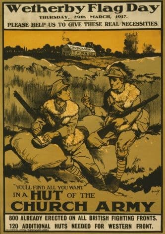 Vintage Wetherby flag day Poster
