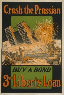 Vintage World War Poster 