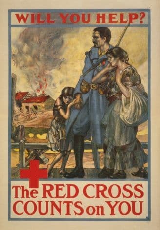 Vintage World War Poster 