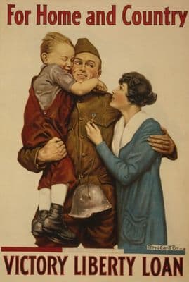 Vintage WW1 American Poster Army 