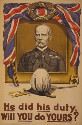 Vintage WW1 British Poster 